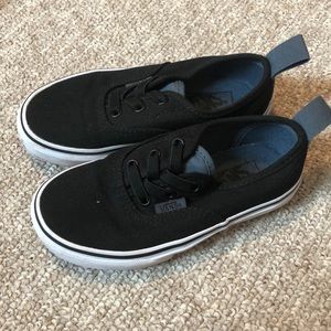 Boys vans like new!